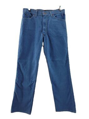 Levi's Jeans Men's tag 36x31 Blue Action Jeans Vintage Straight Stretch USA Made